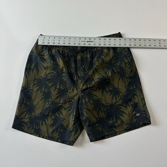 Outerknown Shorts Mens L Palm Tree VOLLEY Swim Trunk Large NWT - Picture 4 of 8